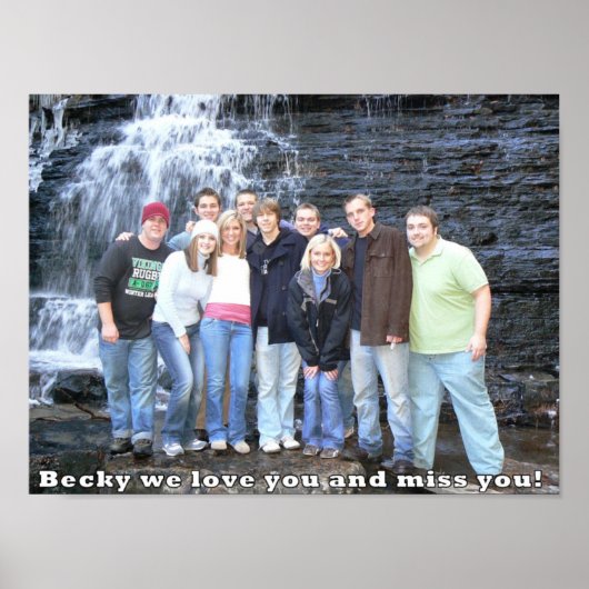 Becky's poster (Voorkant)