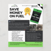 BECO FUEL TABS Flyer (Achterkant)