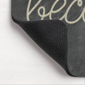 BECOME Rope Text on Black Leather Muismat (Hoek)