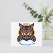 Become Ungovernable Cat Briefkaart (Staand voorkant)