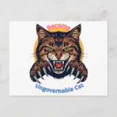 Become Ungovernable Cat Briefkaart (Voorkant)