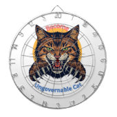 Become Ungovernable Cat Dartbord (Voorkant)