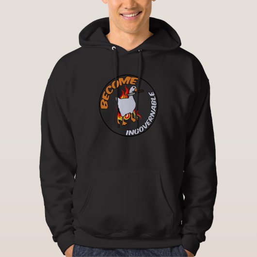 Become Ungovernable Trending  political Meme Hoodie (Voorkant)
