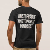 Becoming Unstoppable MotivationMen's Basic T-Shirt (Achterkant)