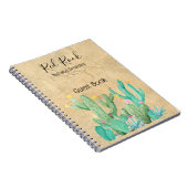 Bed and Breakfast Gastenboek Cactus Zuidwest Notitieboek (Rechterzijde)