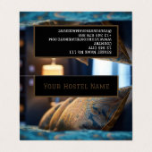 Bed and Breakfast Hostel Brown Foto Oud Stijlvol Visitekaartje (Buitenkant ongevouwen)