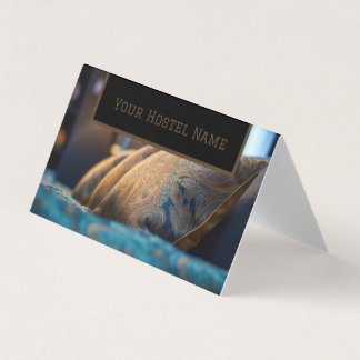 Bed and Breakfast Hostel Brown Foto Oud Stijlvol Visitekaartje