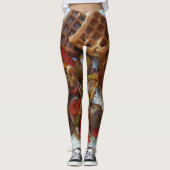 Bed and breakfast wafel en aardappelbak leggings (Voorkant)