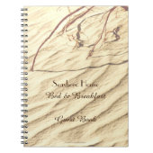 Bed & Breakfast B&B Gastenboek Zand Notitieboek (Voorkant)