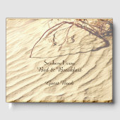 Bed & Breakfast B&B Guest Book Ripples in het zand Gastenboek (Voorkant)