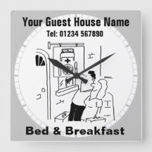Bed & Breakfast Cartoon