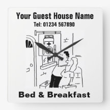 Bed & Breakfast Cartoon