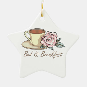 BED & BREAKFAST KERAMISCH ORNAMENT