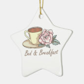 BED & BREAKFAST KERAMISCH ORNAMENT (Links)