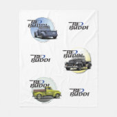 Bed Buddi Blanket Fleece Deken (Voorkant)