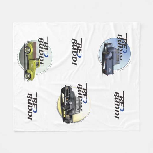 Bed Buddi Blanket Fleece Deken (Voorkant (Horizontaal))