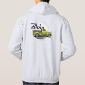 Bed Buddi Sweat - Donkere kleur - Groen Collectie  Hoodie (Achterkant)