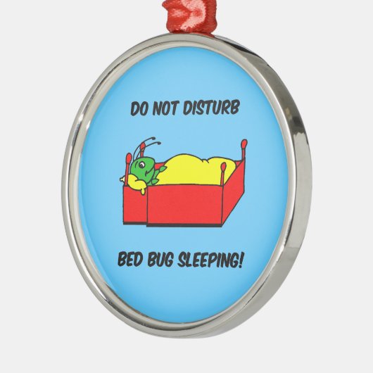 bed bug metalen ornament (Links)