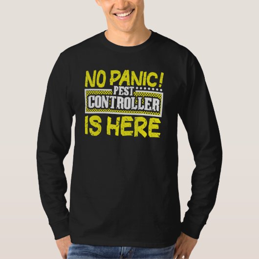 Bed Bug Pest Control Exterminator Pest Controller T-shirt (Voorkant)