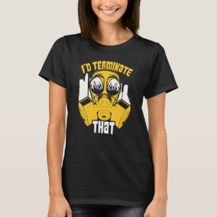 Bed Bug Plaagbestrijding Ontsmetter Ongediertebest T-shirt