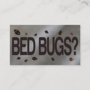 Bed Bug Removal Visitekaartje