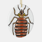 Bed Bug Sketch Keramisch Ornament (Rechts)