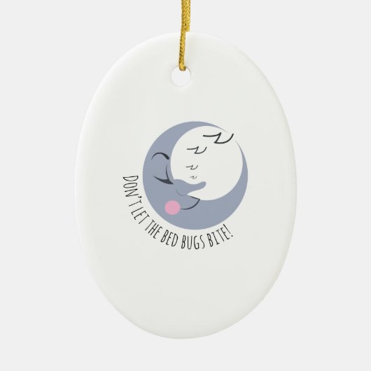 Bed Bugs Bite Keramisch Ornament (Voorkant)