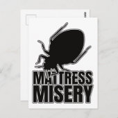 Bed Bugs Bug Bedbugs - Entomology Geek Briefkaart (Voorkant / Achterkant)