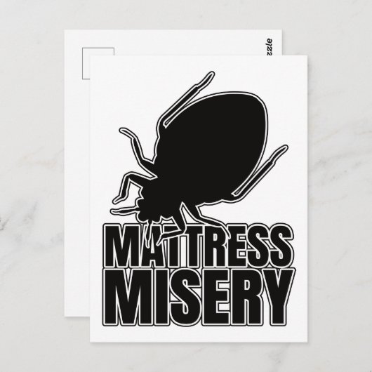 Bed Bugs Bug Bedbugs - Entomology Geek Briefkaart (Voorkant / Achterkant)