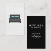 Bed en Breakfast / Linnen Patroon Visitekaartje (Voorkant / Achterkant)