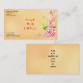 Bed en Ontbijt bewerkbaar modern Visitekaartje (Voorkant / Achterkant)