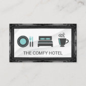 Bed en ontbijt /   Lijst Visitekaartje (Voorkant)