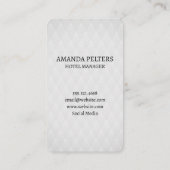 Bed en Ontbijt Scenerie Visitekaartje (Achterkant)