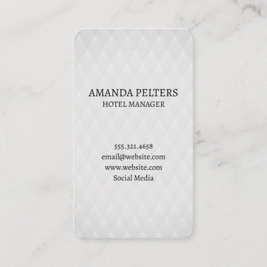 Bed en Ontbijt Scenerie Visitekaartje (Achterkant)