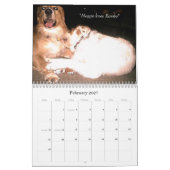 Bed- en ontbijtagenda kalender (Feb 2027)