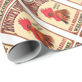  Bed en ontbijtrooster Cadeaupapier (Rol Hoek)