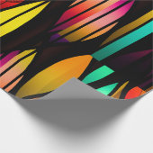 Bed Glas in lood cattails Mozaïek Patroon Cadeaupapier (Hoek)