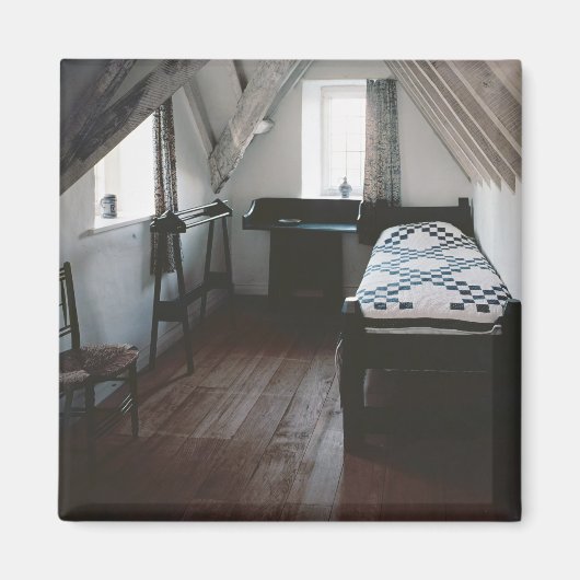 Bed, handdoek, ontworpen door Ford Madox Brown Magneet (Voorkant)