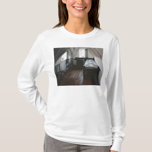 Bed, handdoek, ontworpen door Ford Madox Brown T-shirt (Voorkant)