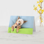 bed-hoofd kaart (Gele Bloem)