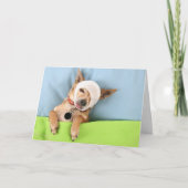 bed-hoofd kaart (Voorkant)