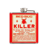 Bed Killer Etiket Odd Hip Fles Heupfles (Achterkant)