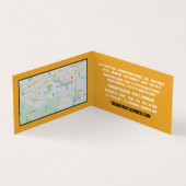 Bed Logo, Hostel Accommodatie Gedetailleerd Visitekaartje (Binnen)