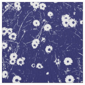 Bed of Daisies HC - Indigo en Wit Stof (Close Up)