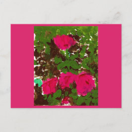 Bed of Roses  Briefkaart