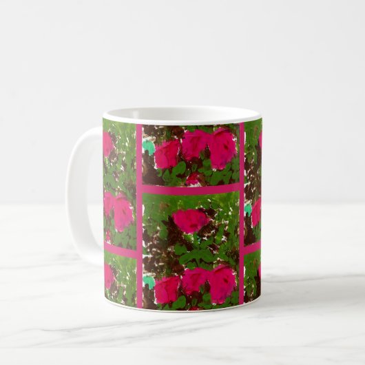 Bed of Roses Classic Mug Koffiemok (Voorkant links)
