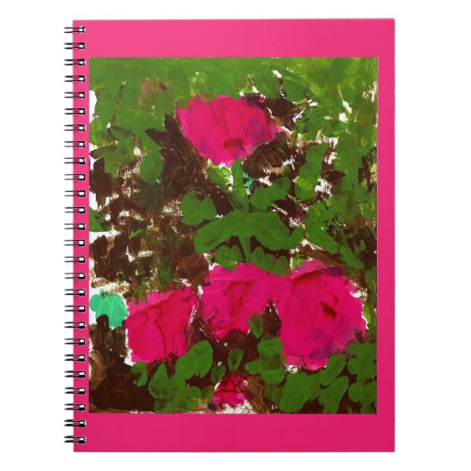 Bed of Roses Classic Notebook Notitieboek (Voorkant)