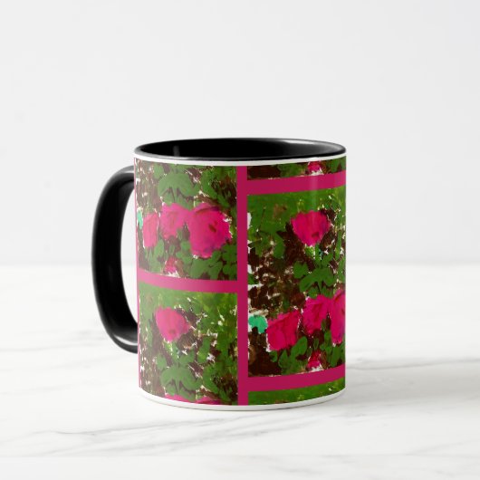 Bed of Roses Combo Mug Mok (Voorkant links)