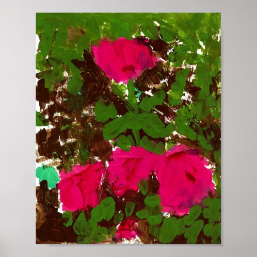 Bed of Roses  Poster (Voorkant)