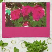 Bed of Roses Theedoek (Gevouwen)